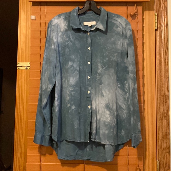 Loft Hand Dyed Button Up - Picture 1 of 4